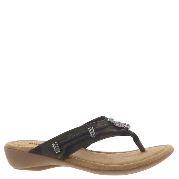 Minnetonka Silverthorne Thong Women's Sandal - Camouflage Size 12