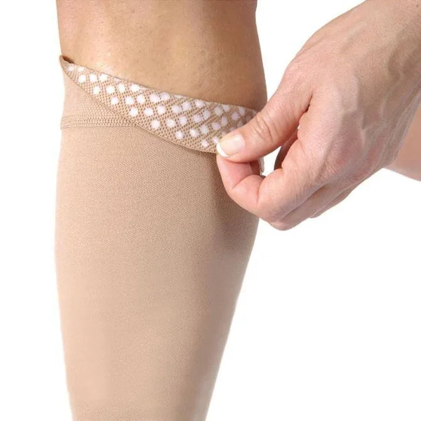 Jobst Relief 20-30 mmHg Knee High Silicone Large Beige