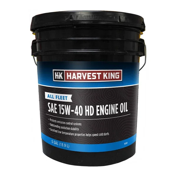 Harvest King All Fleet SAE 15W-40 HD Engine Oil, 5 gal.