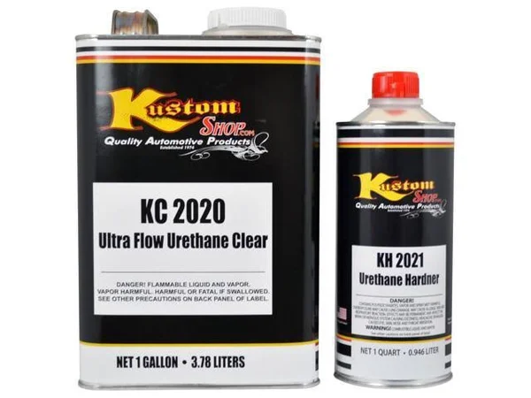 Deep Aqua Low VOC Urethane Basecoat/Premium Clearcoat Car Auto Paint Complete Medium Gallon Kit - Restoration Shop