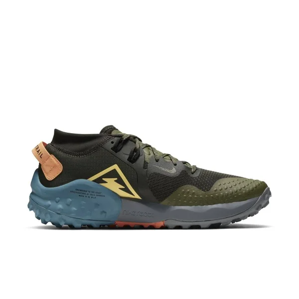 Nike Wildhorse 6 Men's Trail Running Shoes in Sequoia/Medium Olive, Size: 8, BV7106-300