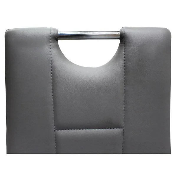 Best Master Furniture Beverly Upholstered Side Chairs, Set of 2, Black