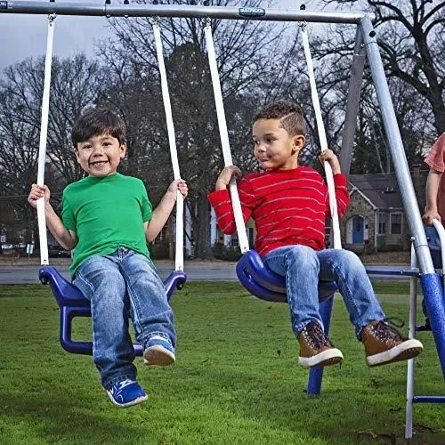 XDP Recreation Swing N Free Swing Set, Gray
