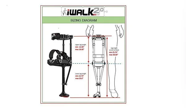 Iwalk 2.0 Hands Free Crutch