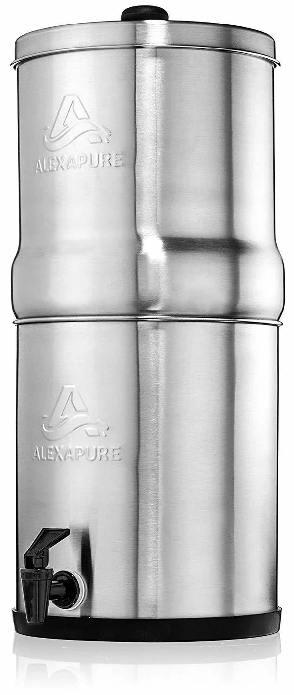 Alexapure Pro Stainless Steel Water Filtration System 5, 000 Gallon