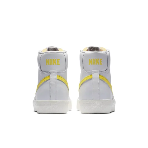 Nike Blazer Mid &77 Vintage Men's Sneakers - White/Opti Yellow - 9.5