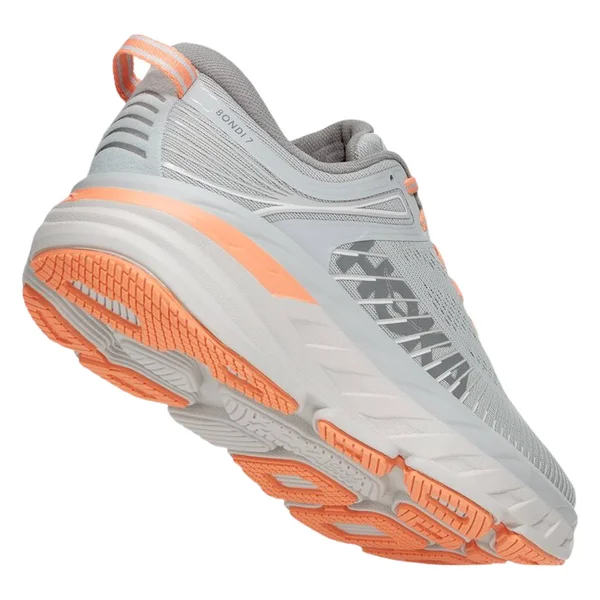 Hoka One One Women's Bondi 7 Black-White, 12