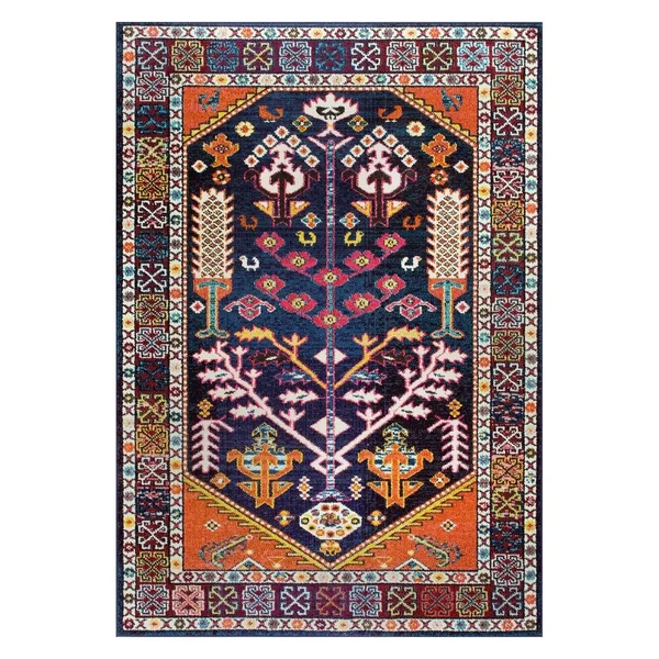 nuLOOM Tonita Tribal Orange 10 ft. x 14 ft. Area Rug