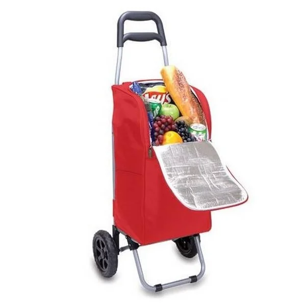 Picnic Time 545-00-175-444-0 Ohio State Buckeyes Black Cart Cooler