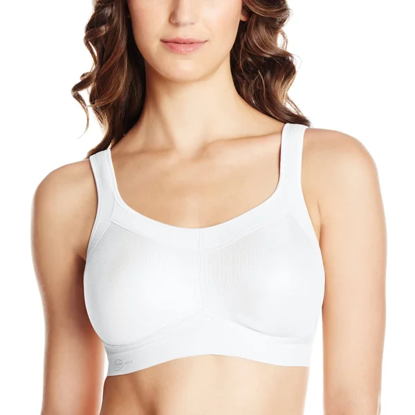 Anita Active Momentum Wire Free Sports Bra - White