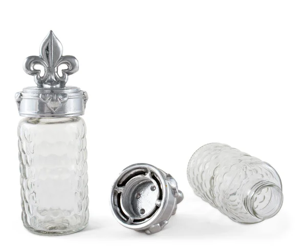 Arthur Court Fleur De Lis Salt and Pepper Set, 5.5 x 3.5"