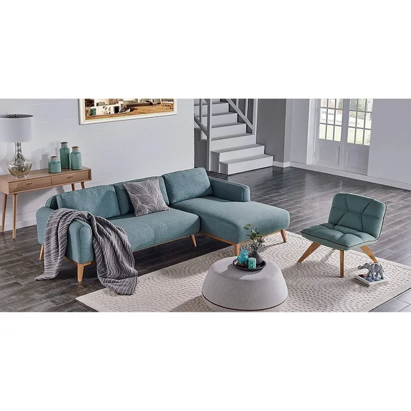 Kardiel ONVI 32x22 Fabric Ottoman ONVI.L - Sledge