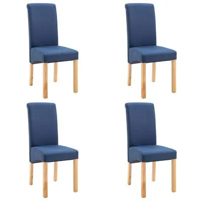 Fitchner Upholstered Parson Side Chair Ebern Designs Upholstery Color: Blue