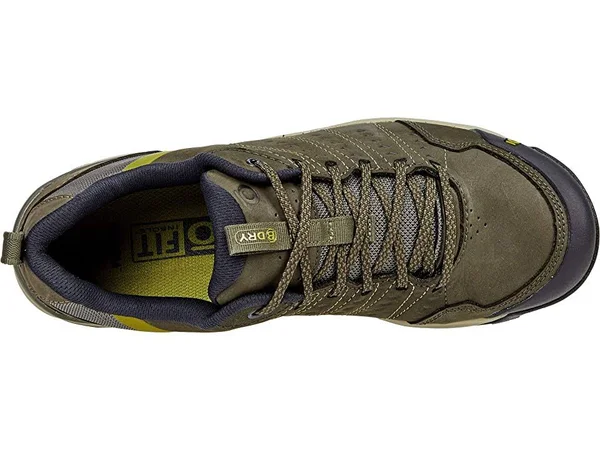 Oboz Sypes Low Leather B-Dry Hiking Shoe - Men's Loden - 14