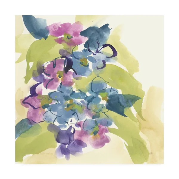 Trademark Fine Art 'Cool Spring Bouquet 2' Canvas Art by Chris Paschke - Size: 24 x 24
