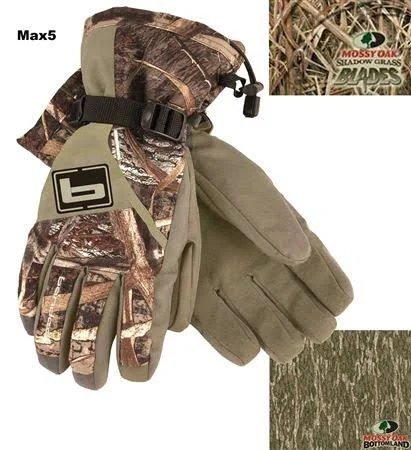 Banded White River Insulated Glove - Mossy Oak Bottomland Large