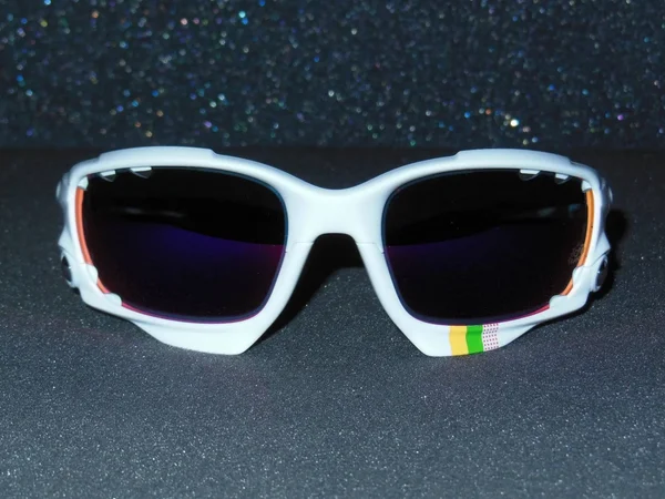 Oakley Racing Jacket Tour De France Sunglasses Polished White/Positiv