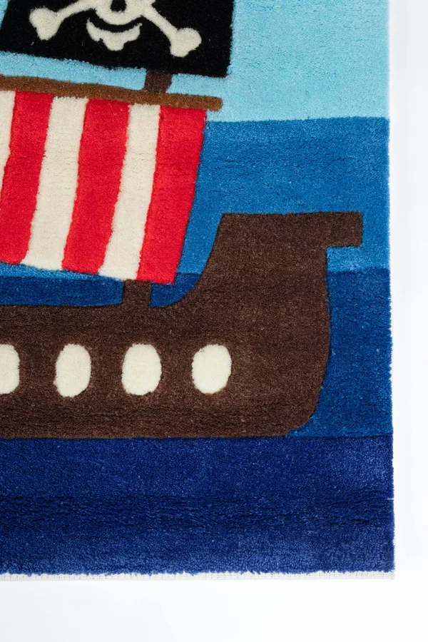 Momeni Lil Mo Whimsy Area Rug, Multi, 5& x 7&