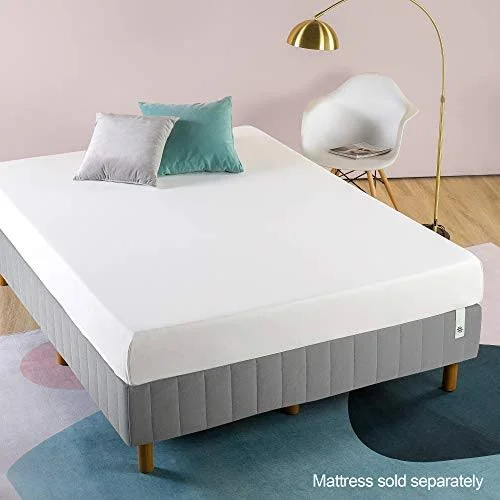Zinus Good Design Winner Justina 16 inch Metal Mattress Foundation, Narrow Twin