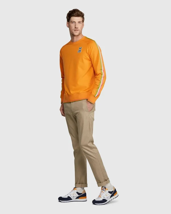 Psycho Bunny, Mens Clough Sweatshirt, Flange