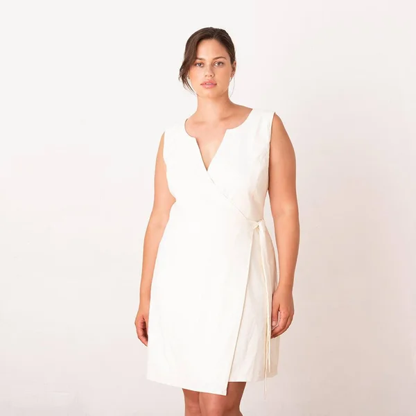 ADAY Wind Down Dress - White