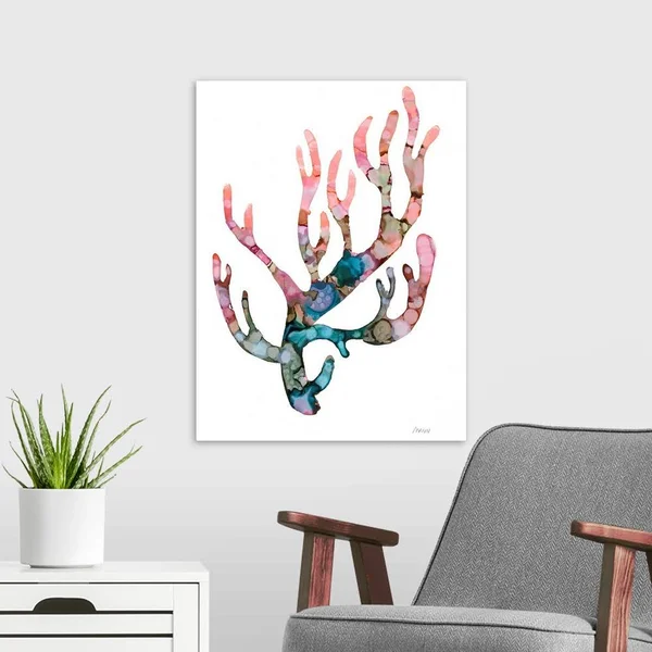 Sea Coral II - Canvas Wall Art, 18x24, Great Big Canvas