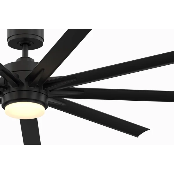 Fanimation Odyn Custom Motor with LED Light Kit - Black - MAD8152BLW