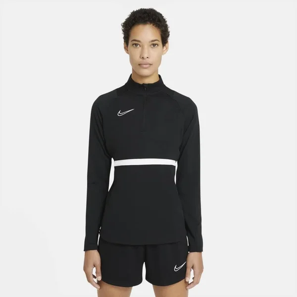 Nike Dri-Fit Academy Women's Soccer Drill Top in Black - Size: Xs, CV2653-010