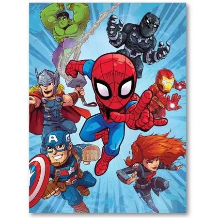 Marvel Super Heroes Kids Weighted Blanket - Size: 36 inch x 48 inch