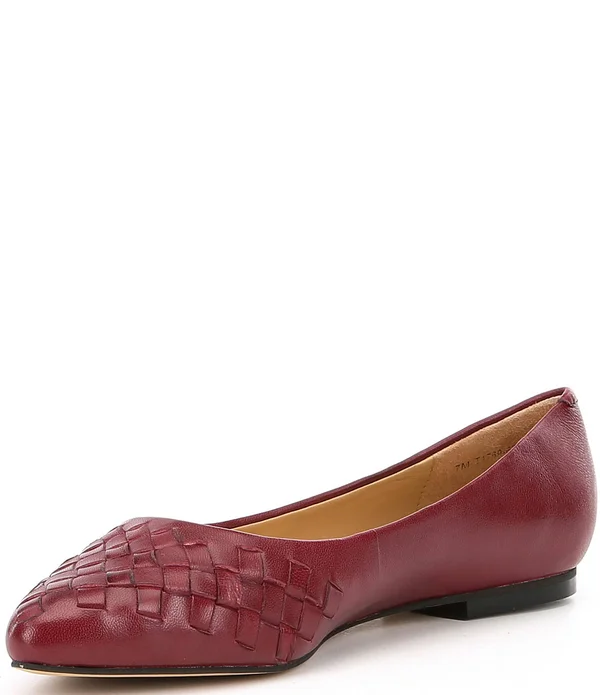 Trotters Women's Estee Woven Flat - Silver - 6.5M