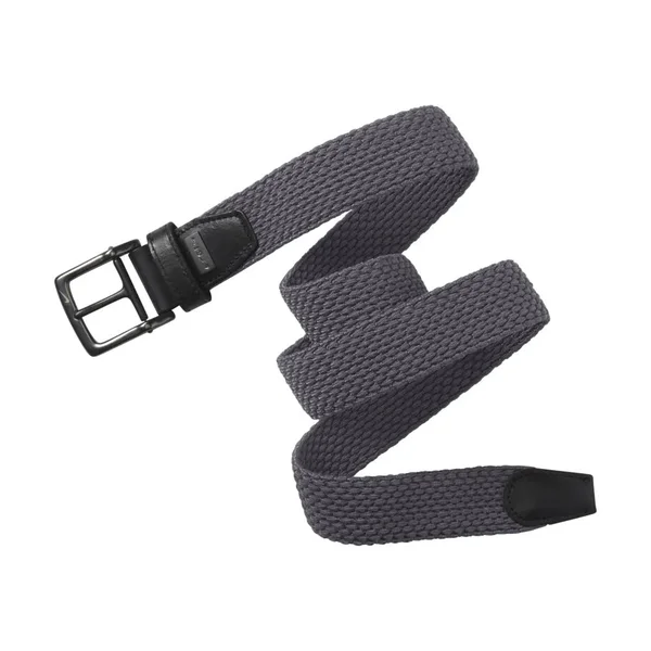 Nike Stretch Woven Belt - Men's, Medium, Dark Grey
