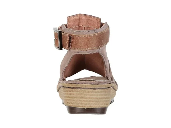 Naot Women's Verbena - Stone Nubuck Latte Brown Leather Size: 39 M