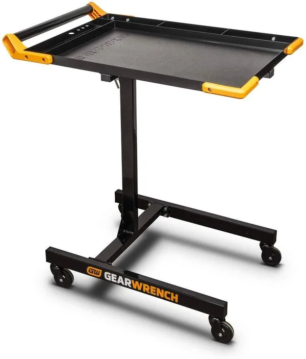 GearWrench Adjustable Height Mobile Work Table - 35 to 48 in. 83166