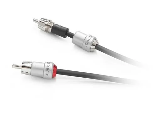 JL Audio 18 Feet 2-Channel Premium Audio Interconnect Cable - XE-BLKAIC2-18