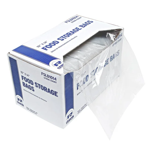 Royal 10x22 x 14x22 Low Density Food Storage Bags - Pack of 1, 000, FSLD1014