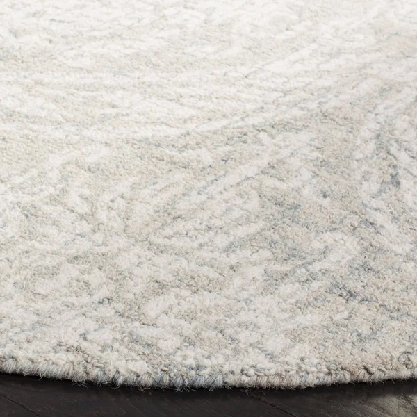 Safavieh 5& x 8& Abstract ABT204A Grey - Ivory Rug