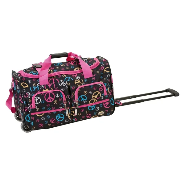 Rockland Peace 22-in. Rolling Duffle Bag