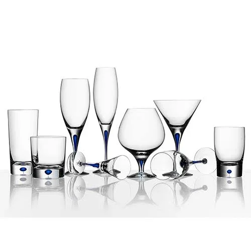 Orrefors Intermezzo Blue Decanter