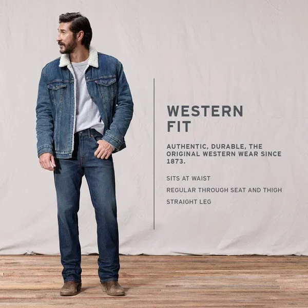 Levi&s Men's Western Fit Cowboy Jeans