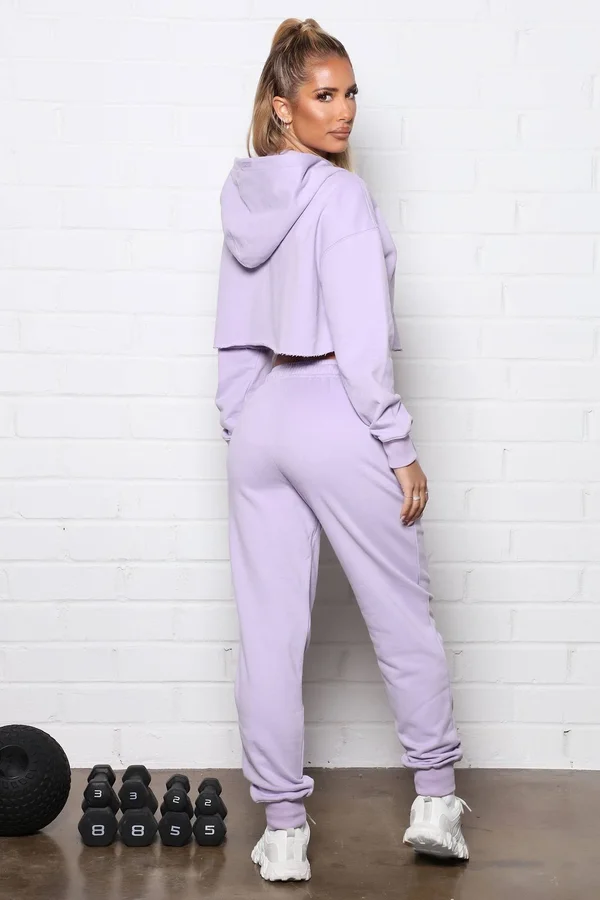Womens Training Active Jogger in Lavender Size 3X by Fashion Nova