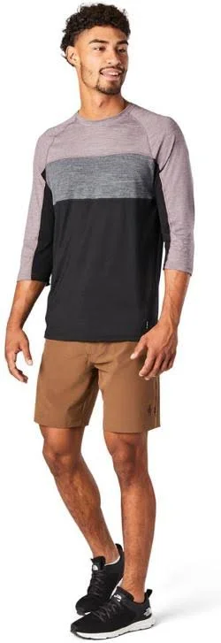 Smartwool Merino Sport 150 3/4-Sleeve Jersey - Men's Black - S