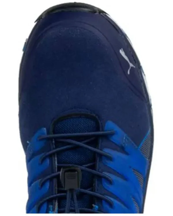 Men's Puma Safety Shoes Velocity Low 2.0 SD Work Shoe - Size: 7, Blue