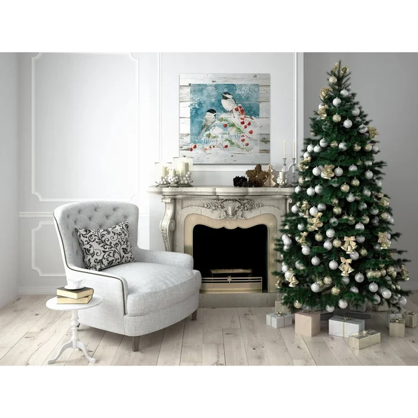 Wexford Home Merry and Bright -Gallery Wrapped Canvas - Yellow - Blue, Green, Red, Black, White 24x24, Size: 24 x 24