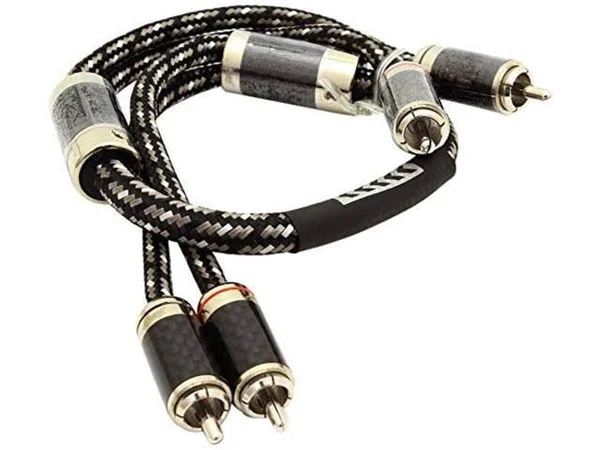 Stinger Si921.5 1.5 Foot 2 Channel 9000 Series RCA Interconnect Cable