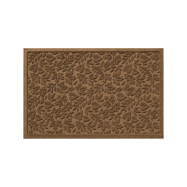 Waterguard Fall Day Indoor Outdoor Mat - Dark Brown - 4x6 ft