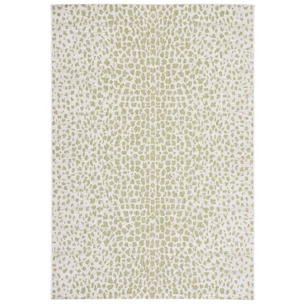 Safavieh Courtyard Eyrin Indoor/ Outdoor Rug - 9' x 12' - Grey/Black