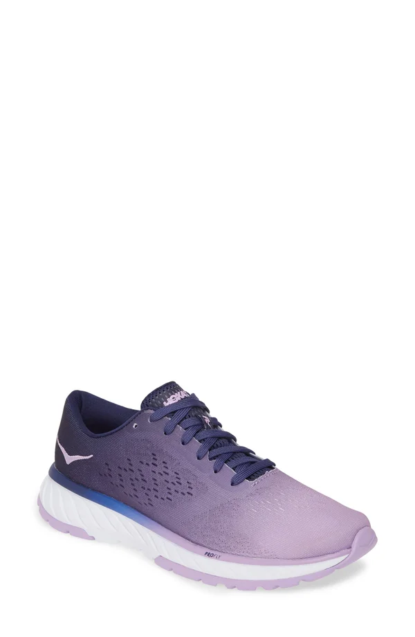 Hoka One One Women's Cavu 2 Shoe - 6 - Lavendula - Medieval Blue