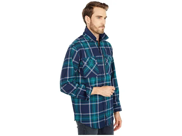 Burton Men's Brighton Performance Flannel, Dress Blue Classic, M