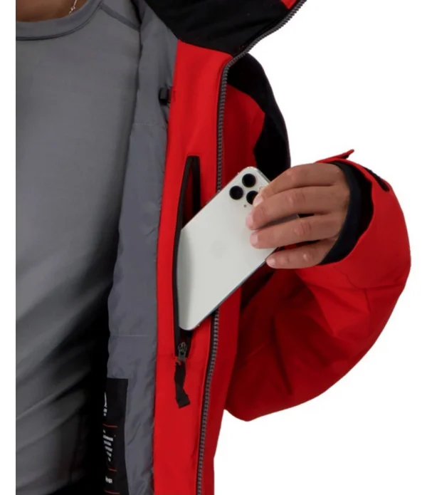 Obermeyer Foundation Jacket Men's- Coal