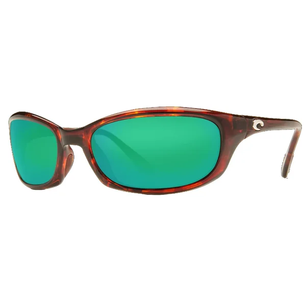 Costa Del Mar Harpoon Tortoise Sunglasses, Green
